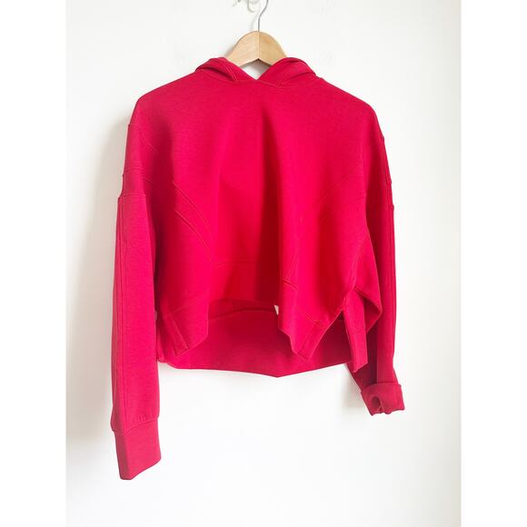 JCREW NWOT Red Ribbed turtleneck sweater in stretch yarn Large - Picture 2 of 5